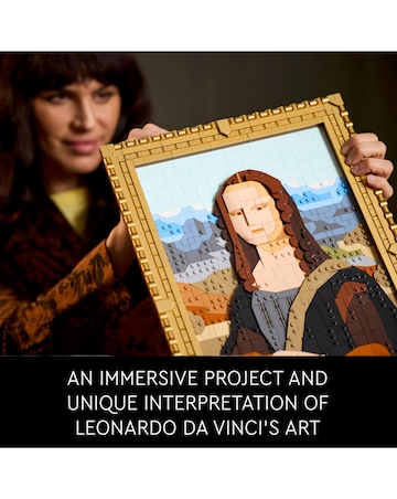 LEGO Art Mona Lisa Painting Building Set for Adults 31213