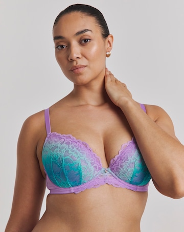 Ann Summers Sexy Lace Planet Plunge Bra Lilac Ombre