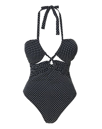 Non Wired Cut Out Detail Swimsuit