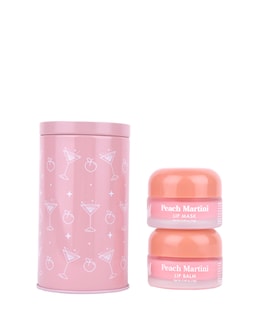 Barry M Peach Martini Lip Care Duo in Tin
