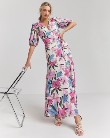 Joanna Hope Wrap Maxi Dress