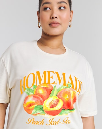 Ecru Peach Iced Tea T-Shirt