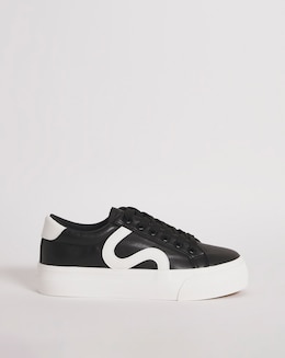 Sahara S Side Panel Trainers - Wide Fit (E)
