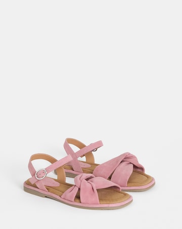 Renata Soft Twist Two Part Sandals - Wide Fit (E)