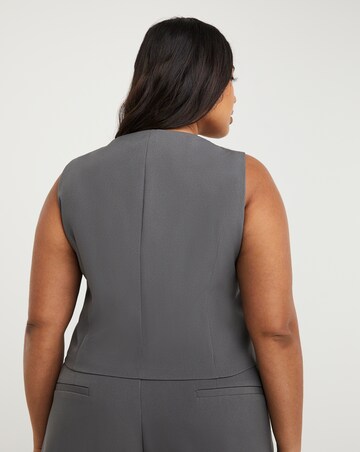 Charcoal Tailored Waistcoat
