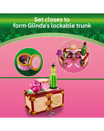 LEGO Wicked Glinda & Elphaba's Dormitory Collectible Toy Model 75683