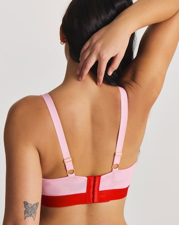 Lemonade Dolls Signature Lace Fuller Cup Bralette Light Pink