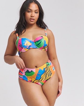 High Waist Bikini Bottoms