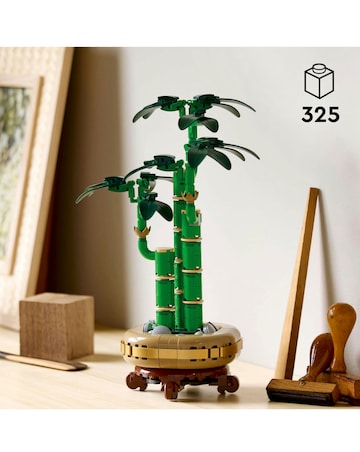 LEGO Botanicals Lucky Bamboo Indoor Plant Decor, Gift for Nature Lovers 10344