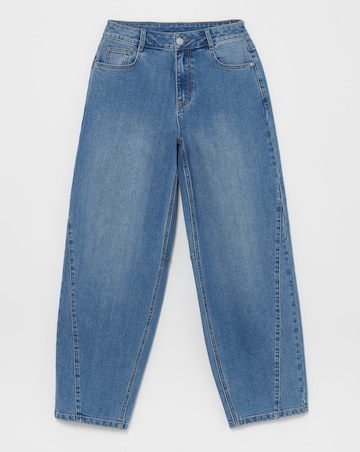 Simply Be Mid Wash Tapered Jeans