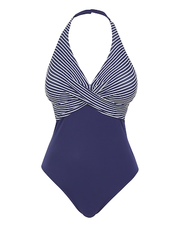 Figleaves Tailor Underwired Swimsuit Longer Length