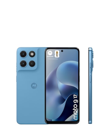 Motorola Moto G17 128GB - Alaskan Blue