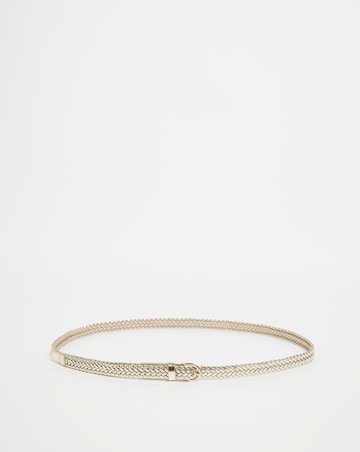 Metallic Woven Belt