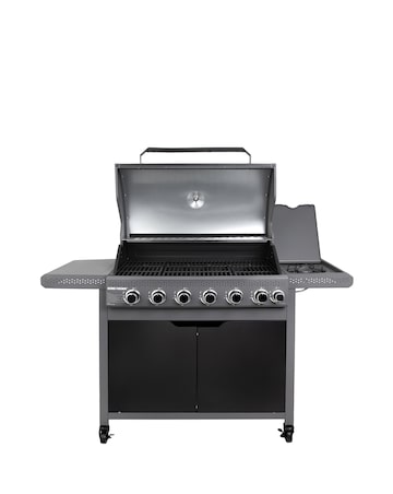 George Foreman 6+1 Burner Gas BBQ with Side Burner