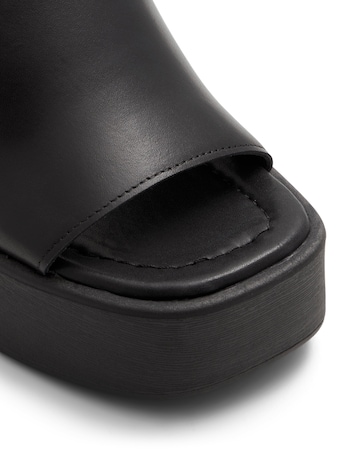 Aldo Betta Mule Platform Sandals D Fit