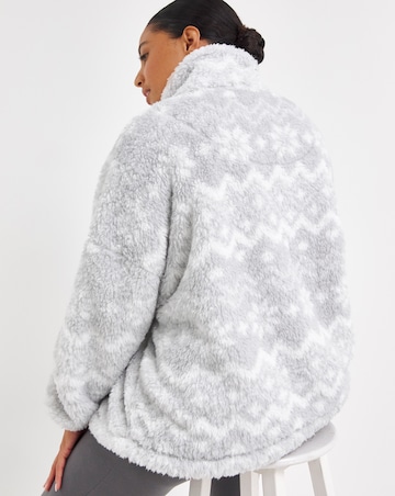Pretty Secrets Fair Isle Snuggle Top