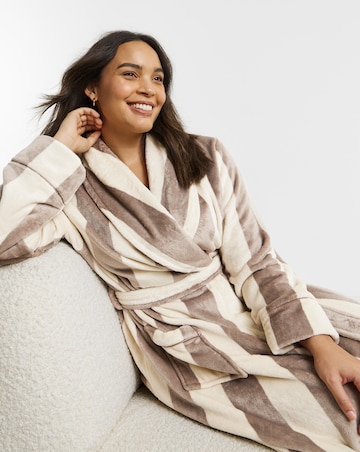 Chelsea Peers Fleece Hooded Dressing Gown