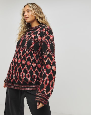 Joe Browns Funky Red Jumper