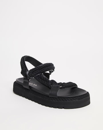 Lucy Rope Chunky Sandal - Extra Wide Fit (EEE)