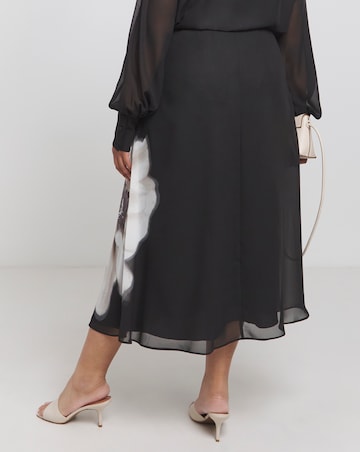 Joanna Hope Chiffon Slip Skirt