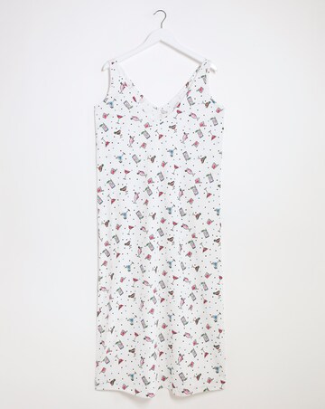 Pretty Secrets Value Sleeveless Nightie Length 48 Inches