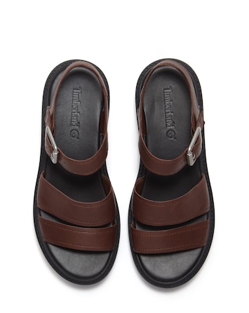 Timberland Stone Street Dark Brown Full Grain Sandals