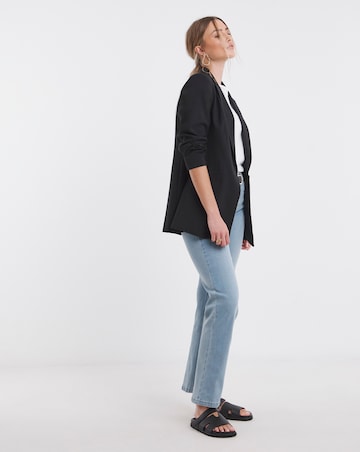 Black Single Breasted Blazer