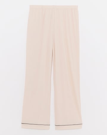 Pretty Secrets Supersoft Ribbed Button Through Pyjama Set