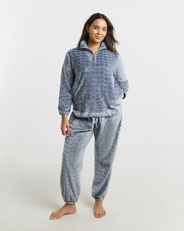 Pretty Secrets Quarter Zip Fleece Twosie