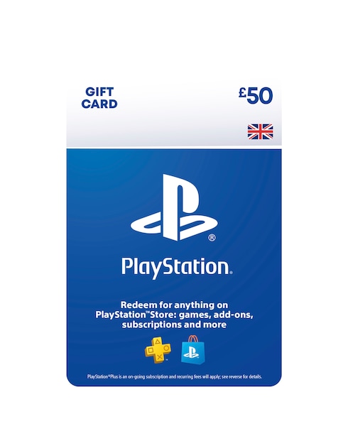 PlayStation Store Gift Card - £50 (Digital Download)