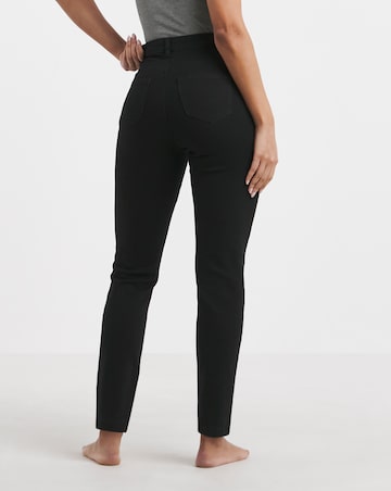Black Highwaist Super Stretch Slim Jeans