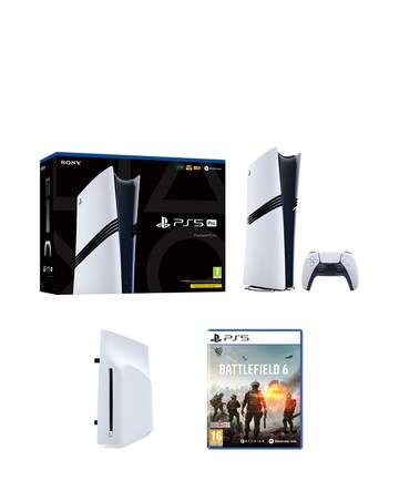 PlayStation 5 Pro Console - 2TB with Battlefield 6 + Disc Drive