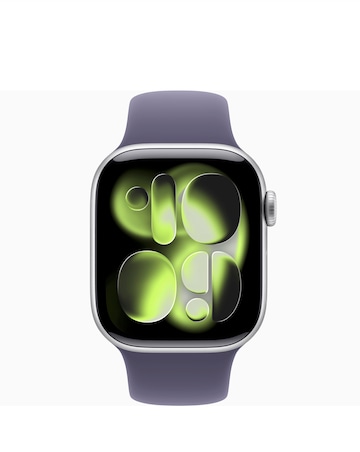 Apple Watch Series 11 GPS + Cellular 42mm - Purple Fog Sport Band - M/L