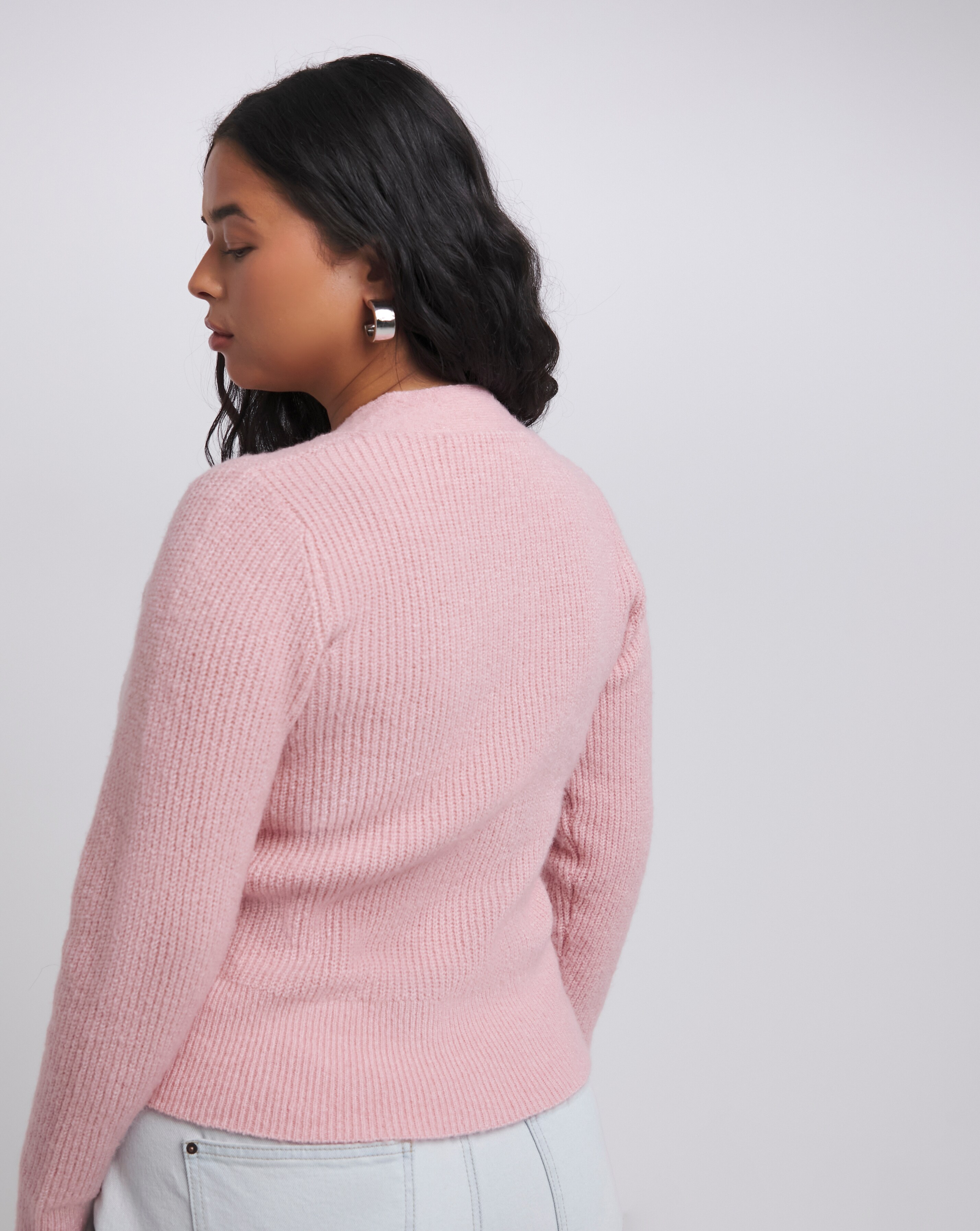 Pink Diamante Bow Cardigan | Simply Be