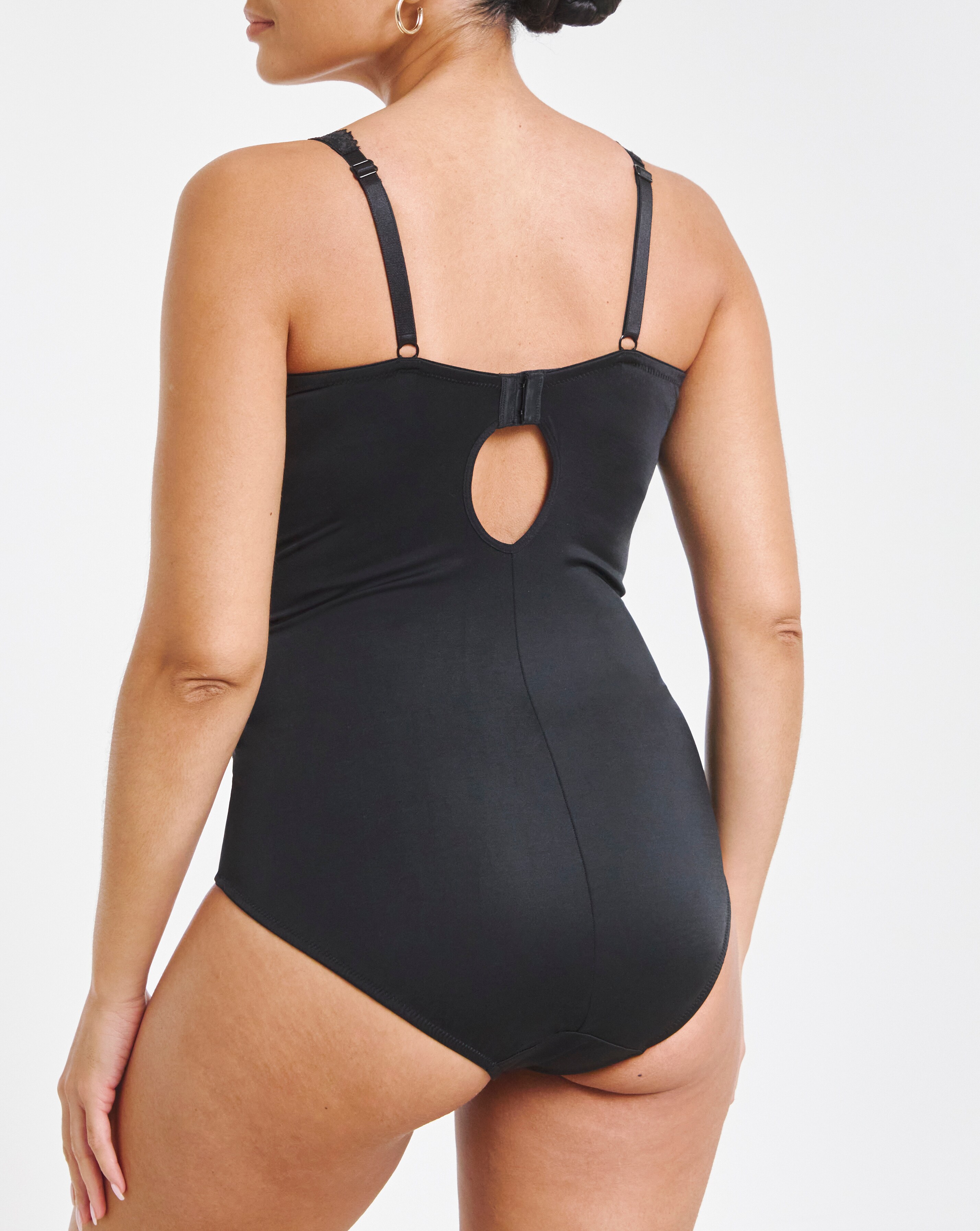MAGISCULPT Ella Lace Black Firm Tummy Control Bodysuit Simply Be