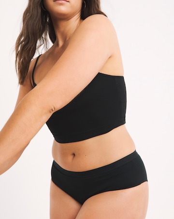 Sloggi (3 Pack) Go Casual Cotton Midi Knickers Black