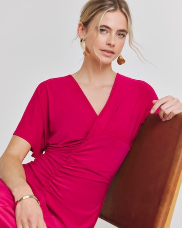 Joanna Hope MAGISCULPT Ruched Front Jersey Dress
