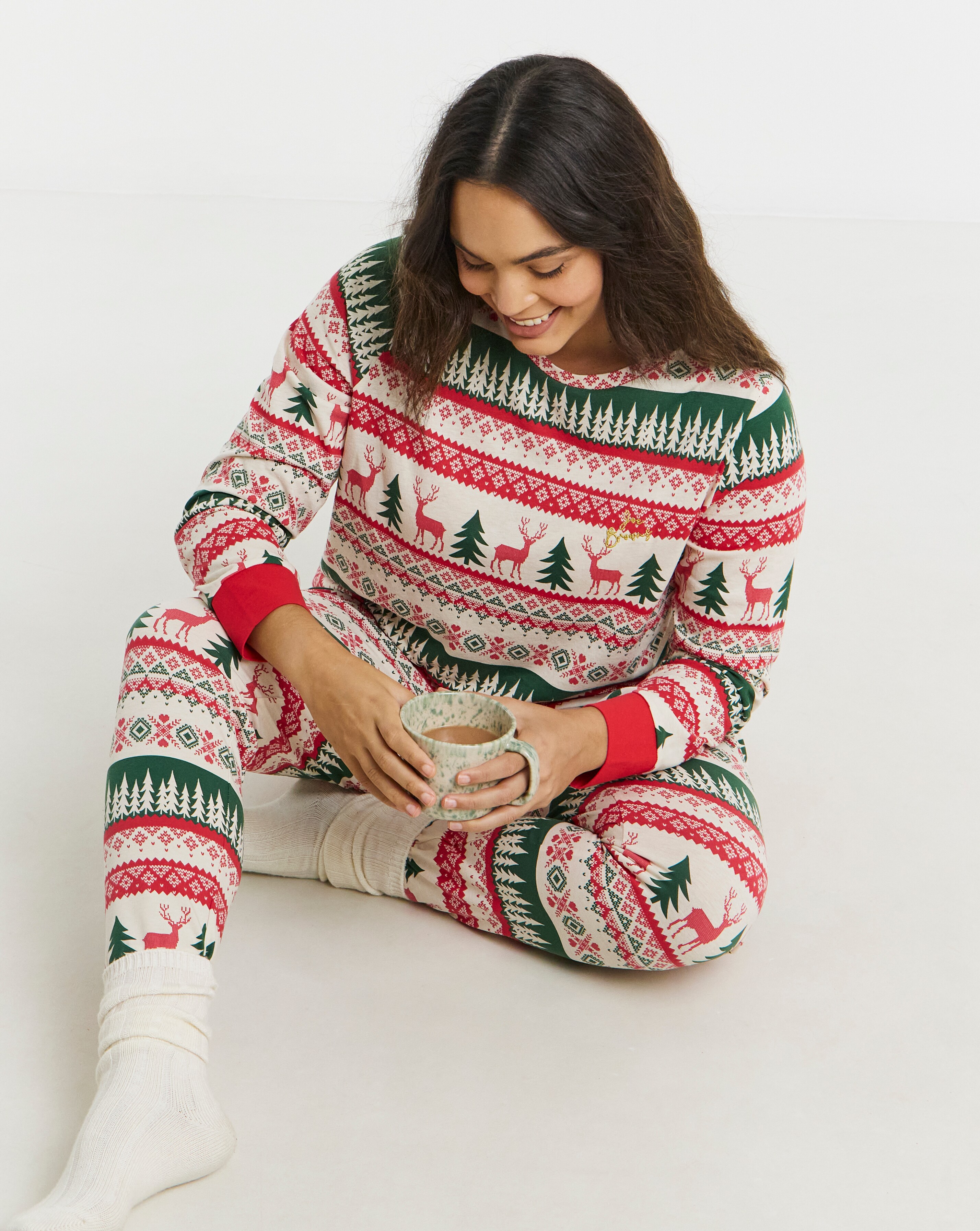 Joe Browns Christmas Fairisle Twosie