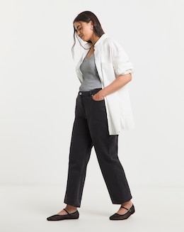 Simply Be 99 1 Comfort Stretch Relaxed Straight Leg Jeans