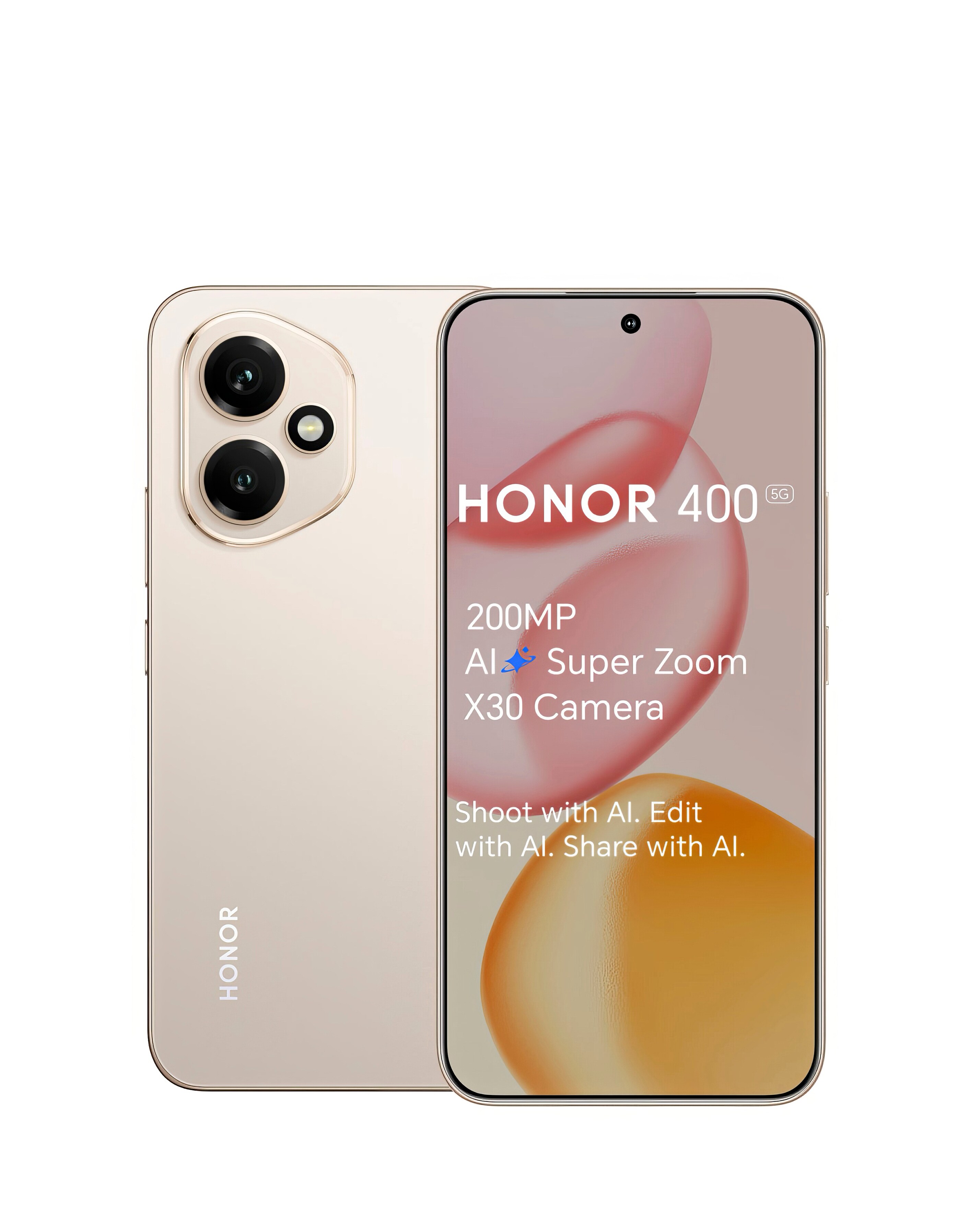 Honor 400 8GB 256GB - Gold | Simply Be