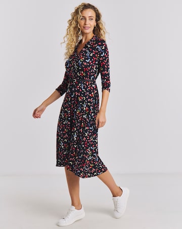 Joe Browns Beautiful Butterfly Jersey Midi Dress