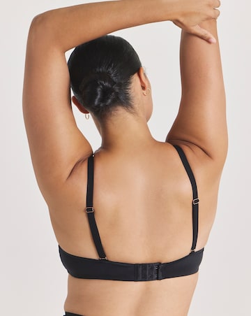 Figleaves Smoothing Multiway Balcony Bra (B-GG) Black