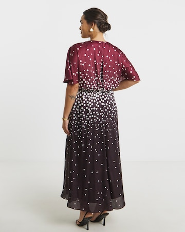 Joanna Hope Split Sleeve Maxi Dress