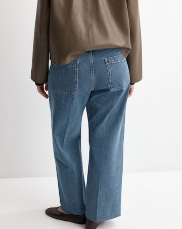 Mango Jessie Wide Leg Jeans With Pockets