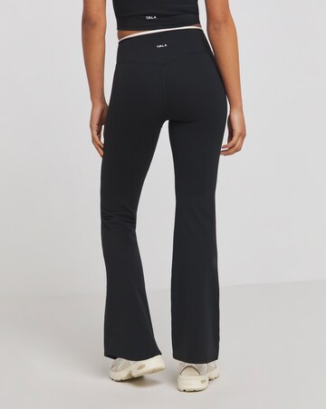 TALA DayFlex Contrast Trim Wrap High Waisted Yoga Pant