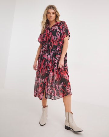 Religion Noble Shirt Dress
