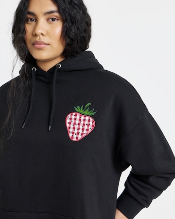 Black Milan GraphicHoodie