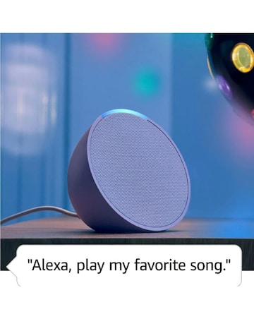 Amazon Echo Pop Smart Speaker with Ring Video Doorbell