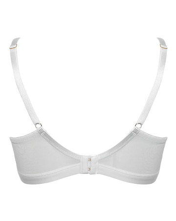 Pour Moi Geo Sculpt Fuller Bust Non Wire Bralette White