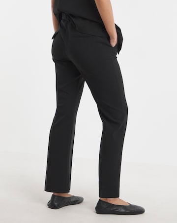 Black Bootcut Workwear Trouser